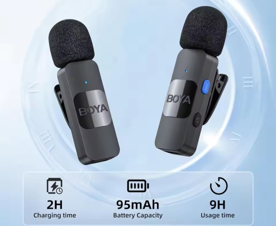 מיקרופון אלחוטי BOYA BY-V10