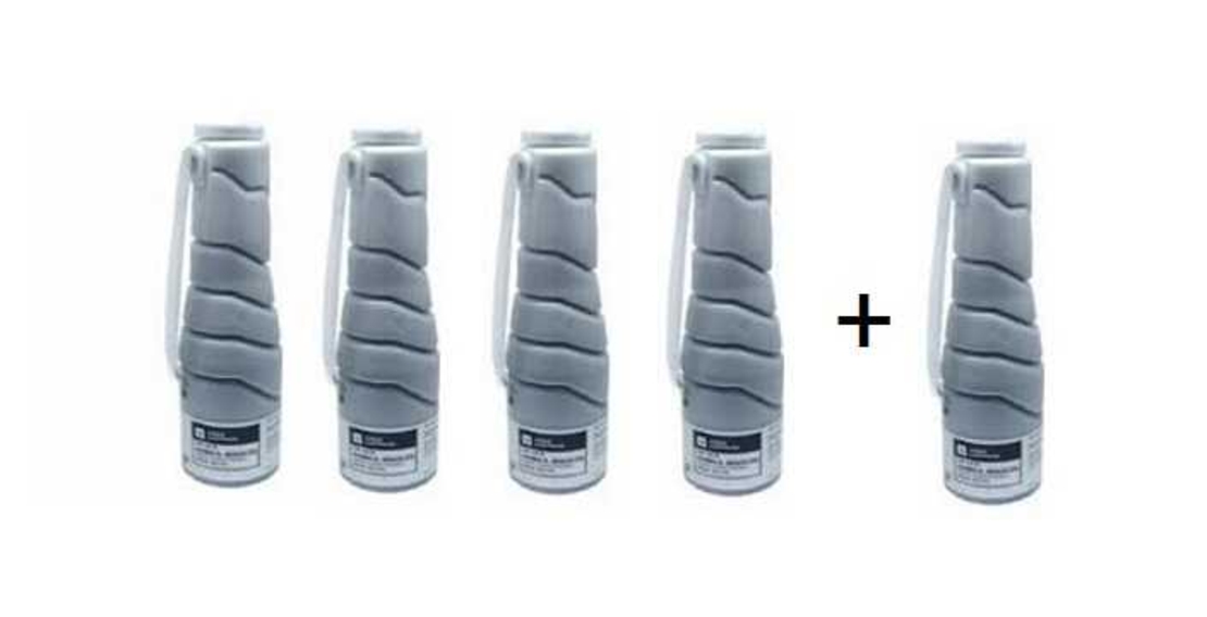 קנה 4 טונרים KONIKA MINOLTA TN217 קבל טונר חמישי חינם