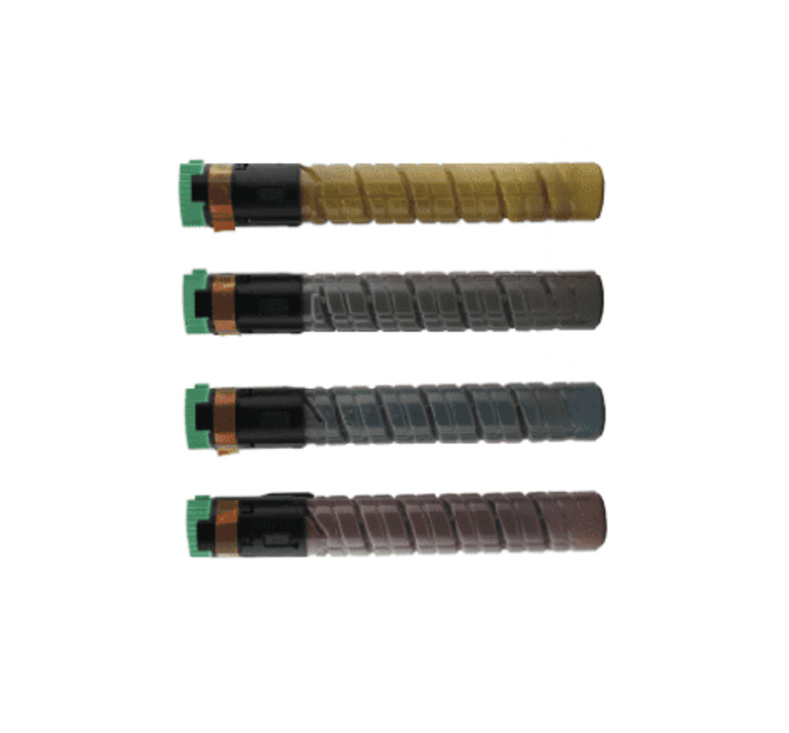 סט 4 טונרים תואמים למדפסת RICOH 3004 BK/C/M/Y