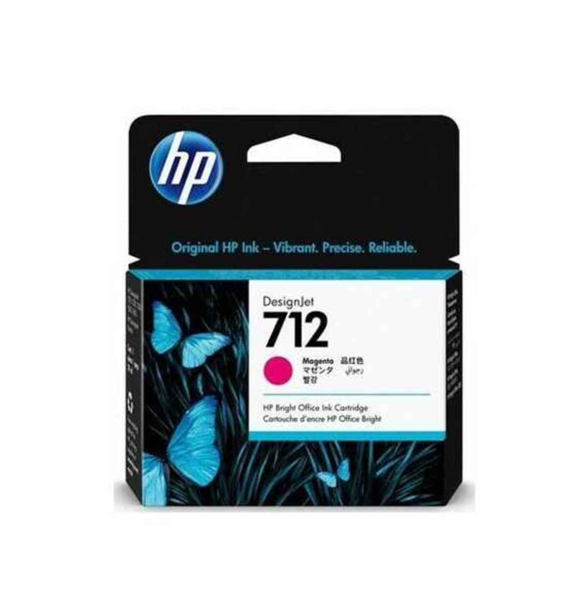 מחסנית דיו אדום מג’נטה HP 712 3ED68A (29ml)