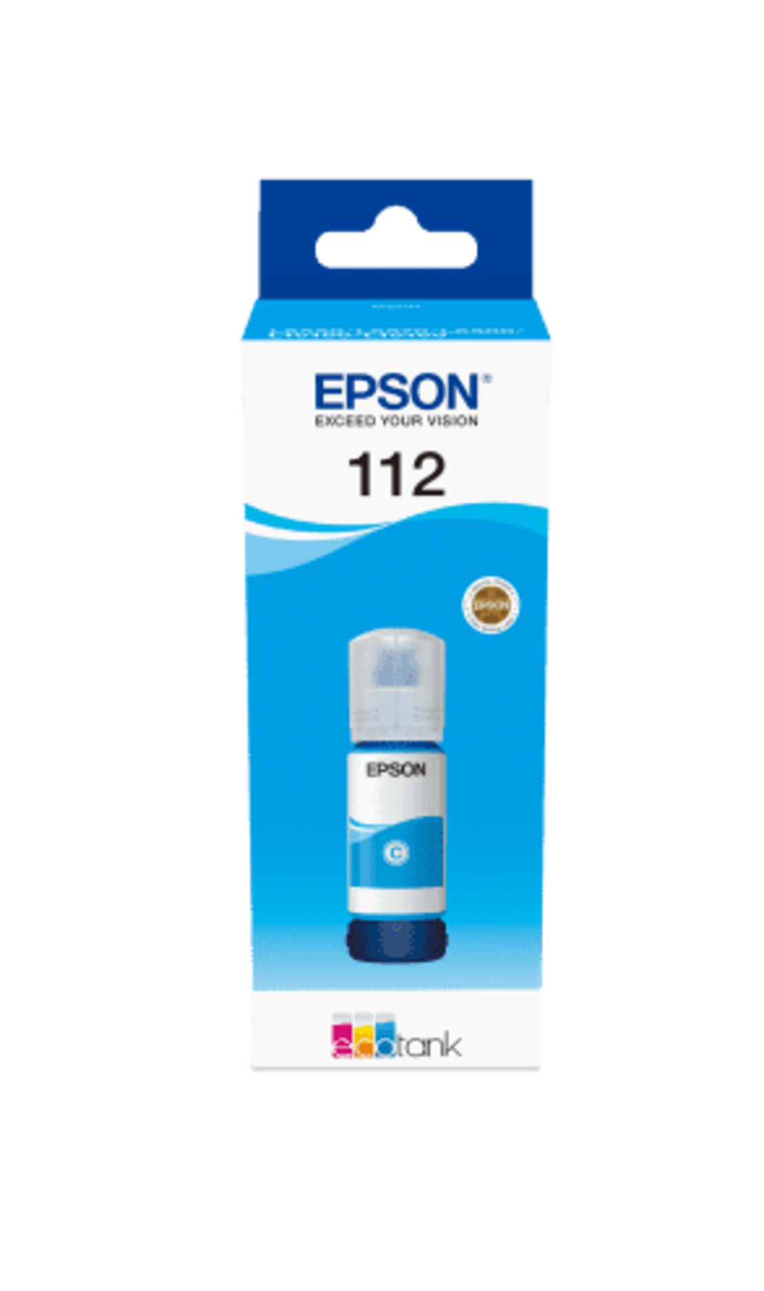 מיכל דיו כחול מקורי Epson 112 C13T06C24A