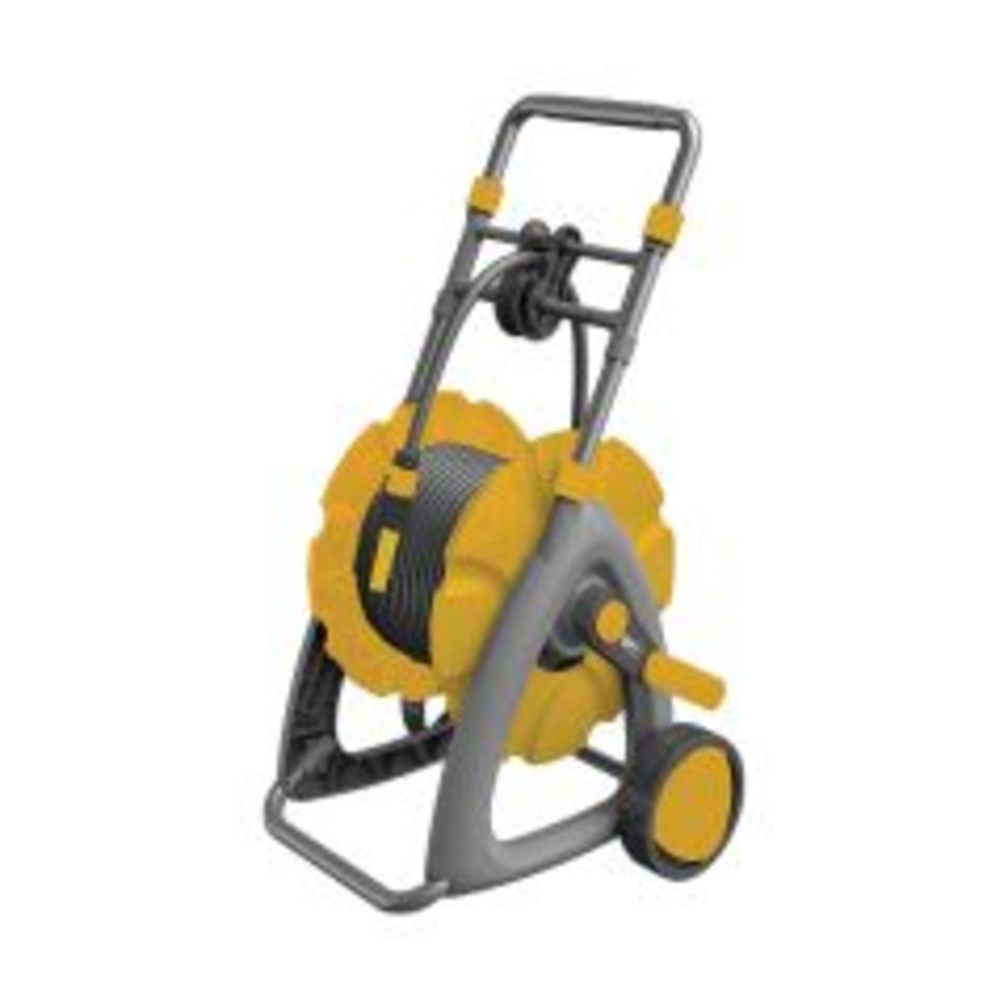 גלגלת השקיה ניידת עם צינור 30 מטר ואביזרים