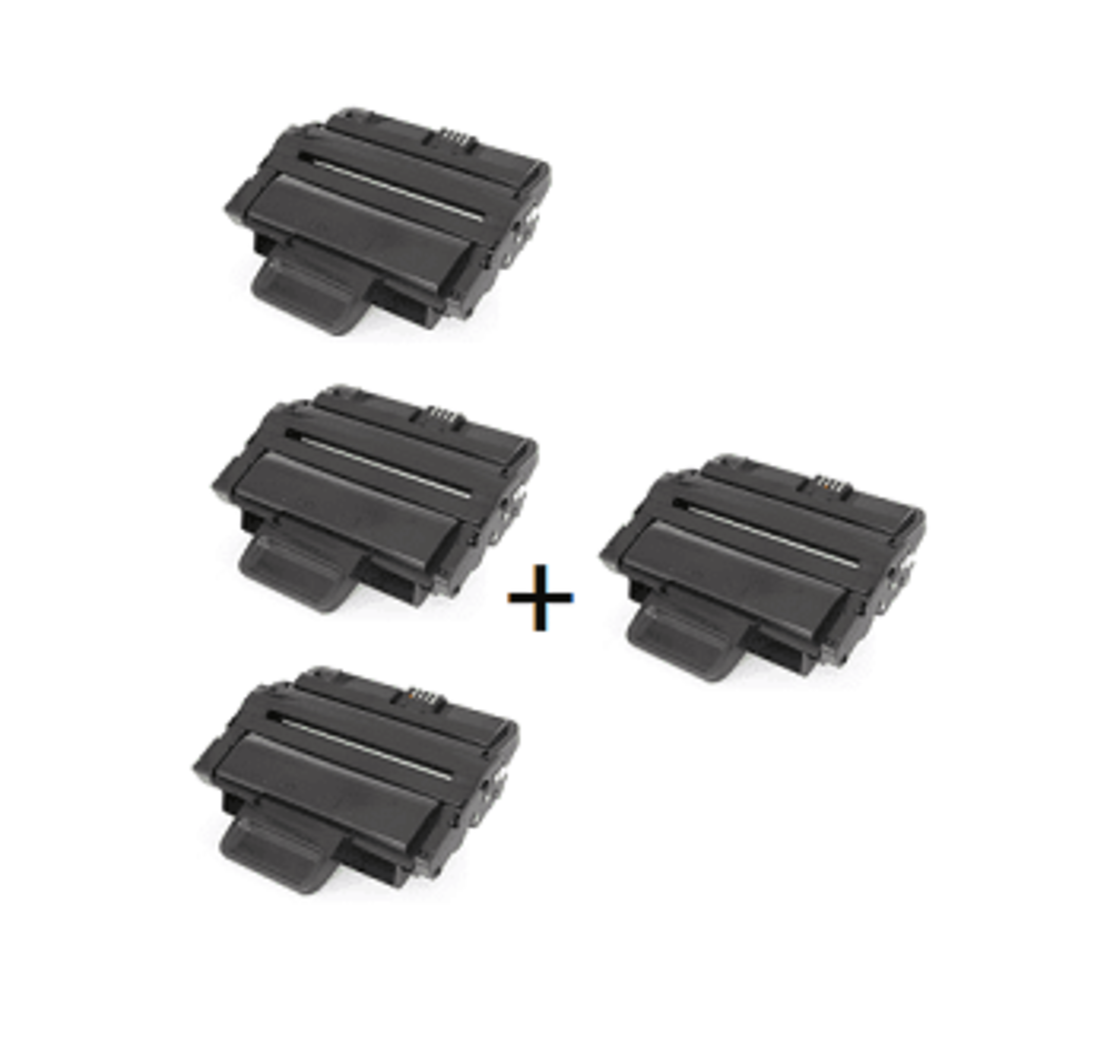 3 טונרים תואמים xerox 106R01487 + טונר נוסף חינם