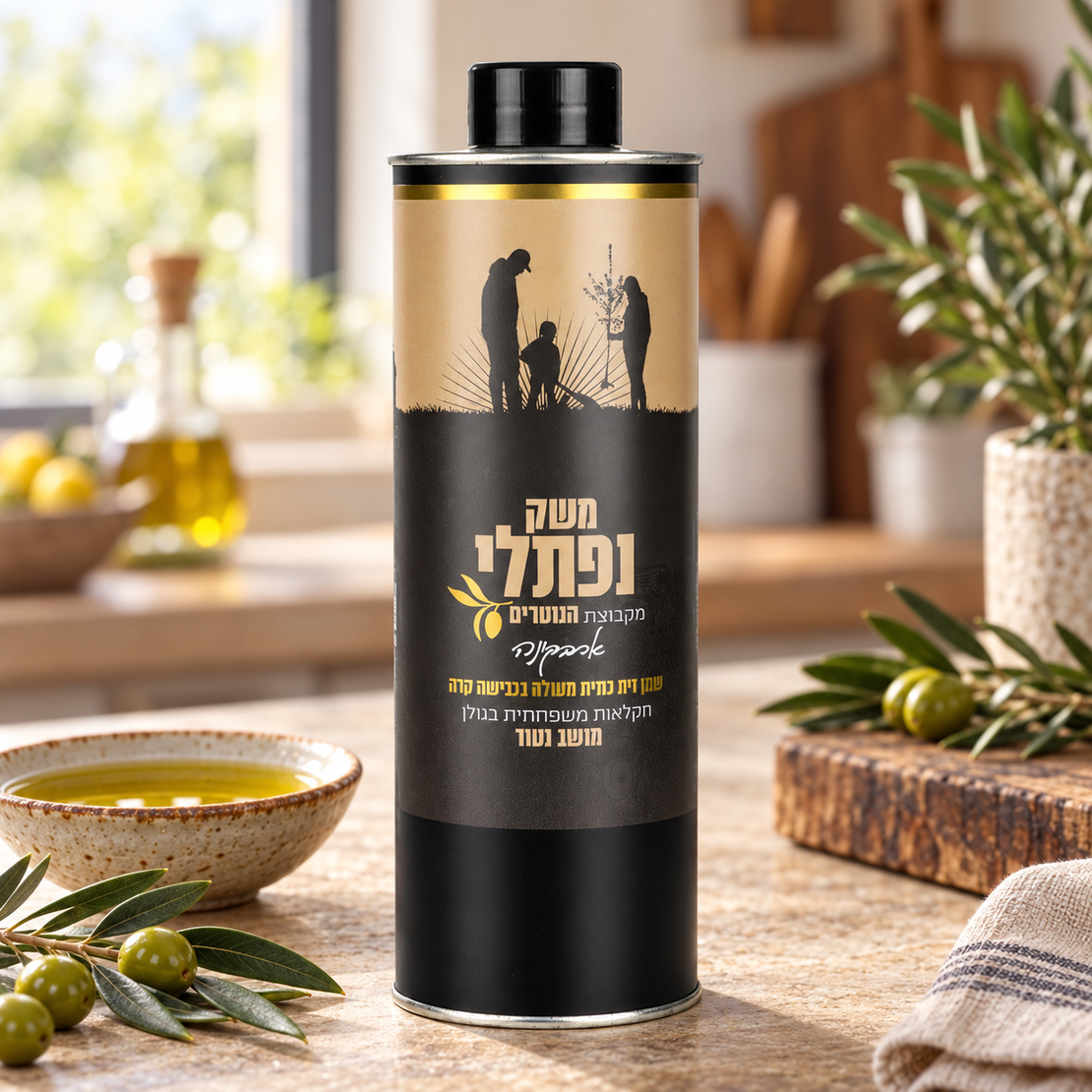 שמן זית כתית מעולה ארבקינה 750 מ״ל בפח