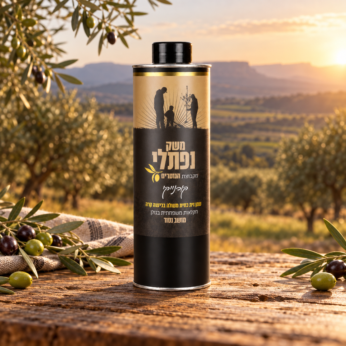 שמן זית כתית מעולה קורנייקי 750 מ״ל בפח
