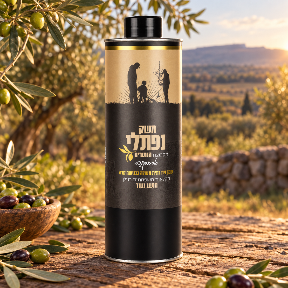 שמן זית כתית מעולה ארבקינה 750 מ״ל בפח