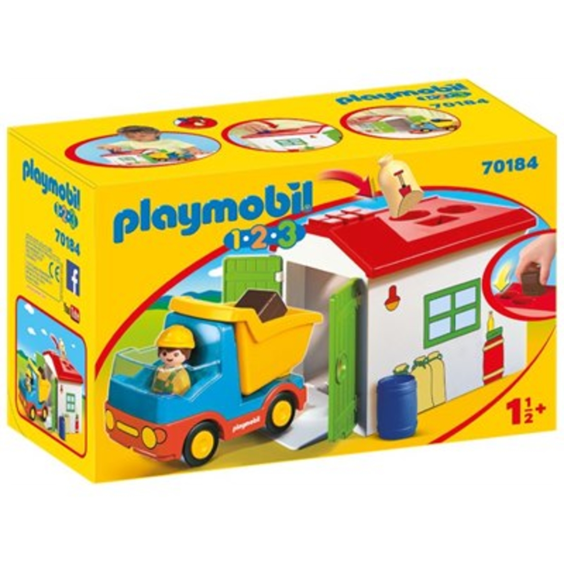פליימוביל 70184 - משאית אשפה לפעוטות