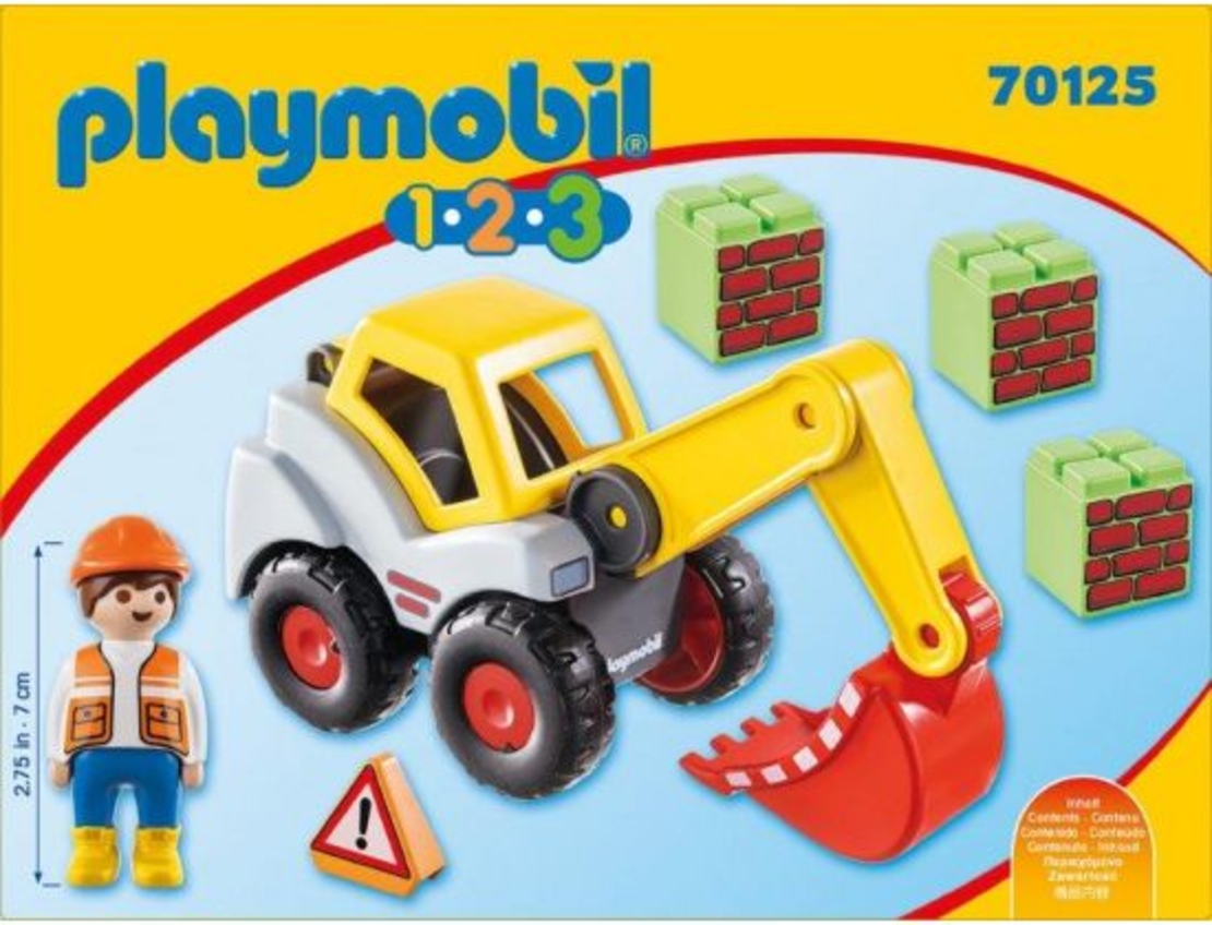 פליימוביל 70125 - דחפור לפעוטות