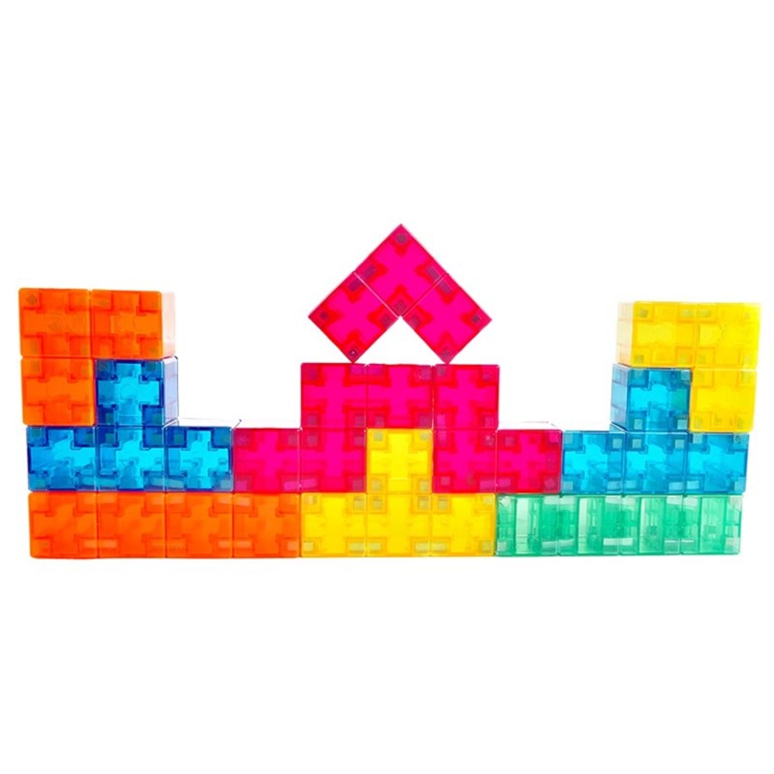 משחק מגנטים טטריס 17 חלקים PLAYMAGER