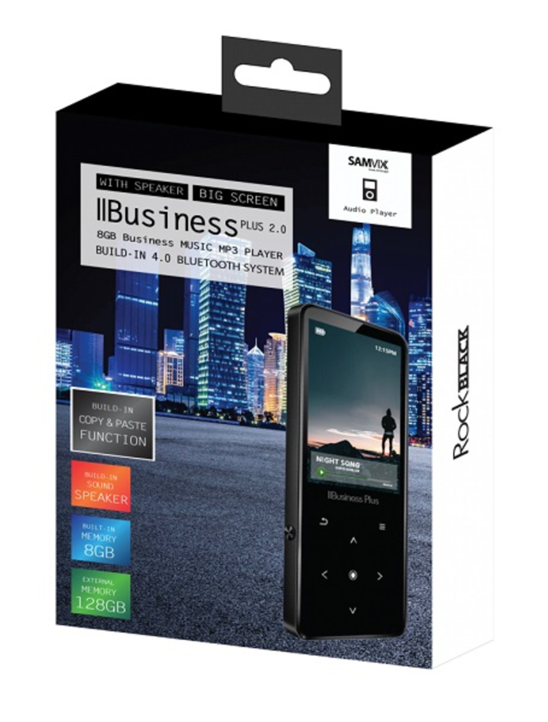 נגן MP3 ביזנס פלוס 2.0 16GB סאמויקס | Samvix BUSINESS 2.0 PLUS 16GB
