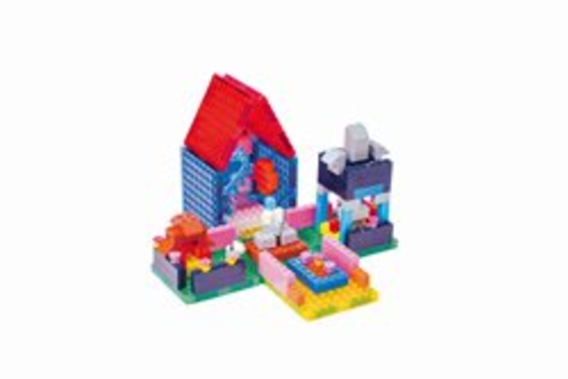 משחק מגנטים משולב עם לגו 190 חלקים PLAYMAGER