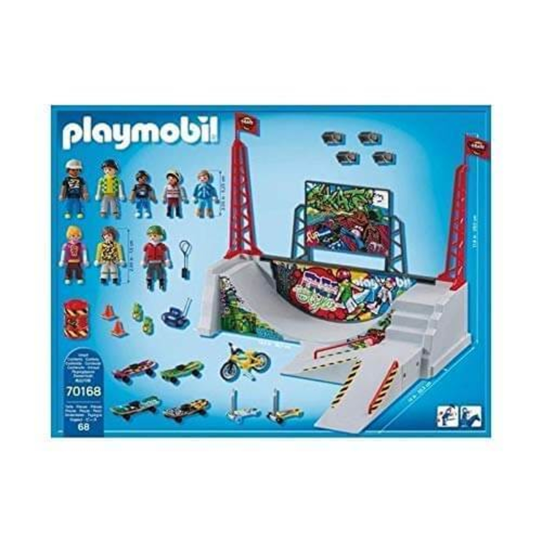 פליימוביל 70168 - פארק גלגיליות גדול
