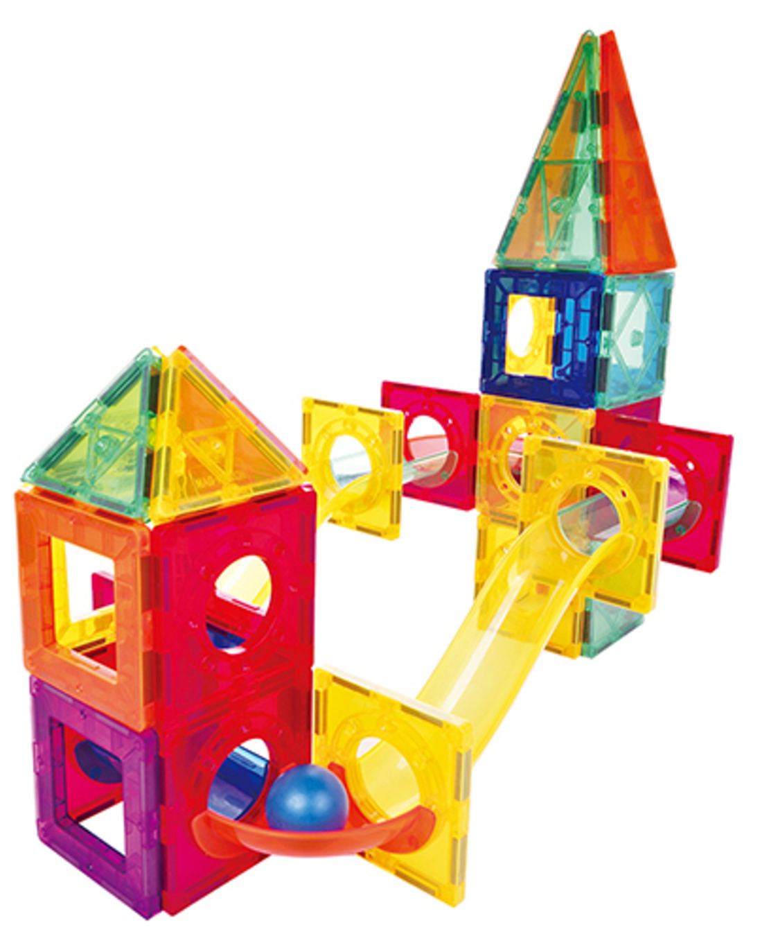 משחק מגנטים לונה פארק 48 חלקים PLAYMAGER