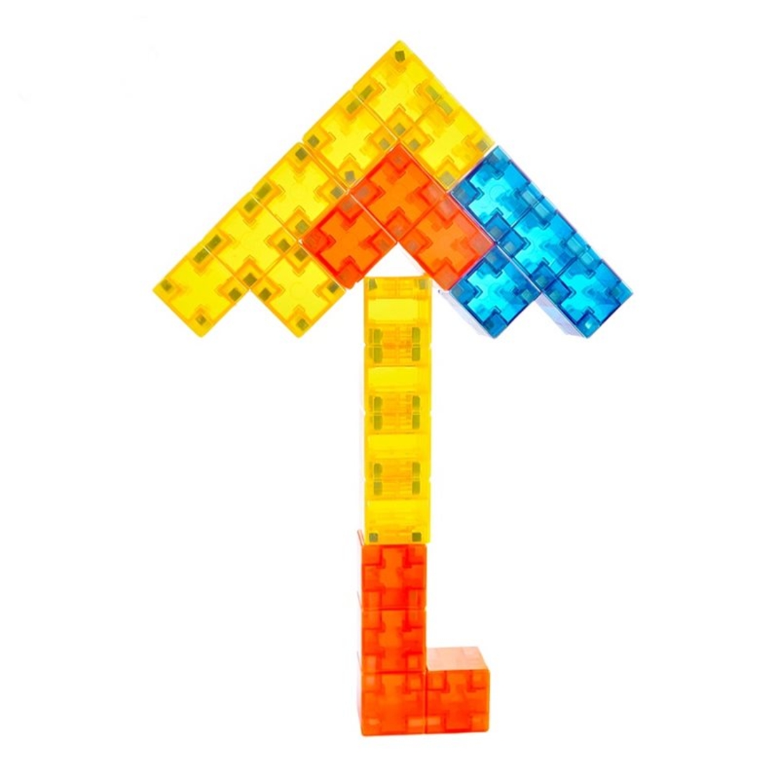 משחק מגנטים טטריס 17 חלקים PLAYMAGER