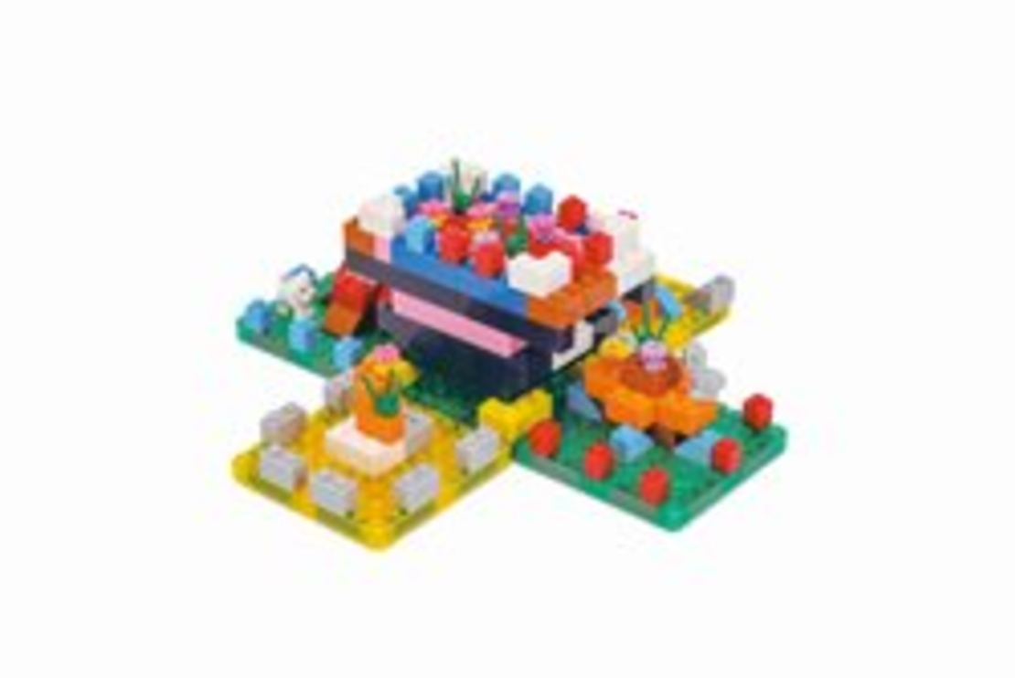 משחק מגנטים משולב עם לגו 190 חלקים PLAYMAGER