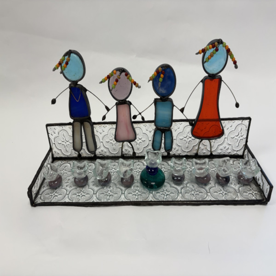 חנוכית זכוכית דגם ילדים