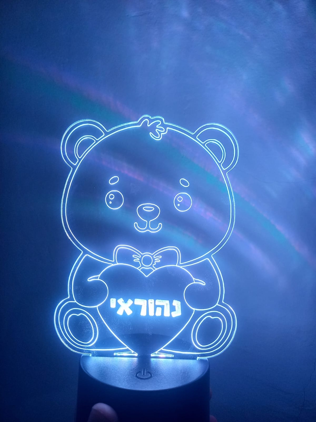 מנורת לד דובי