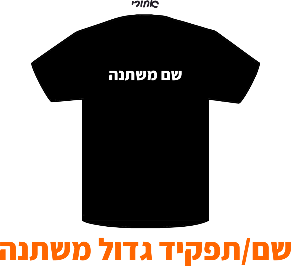 הדפס שם גדול משתנה