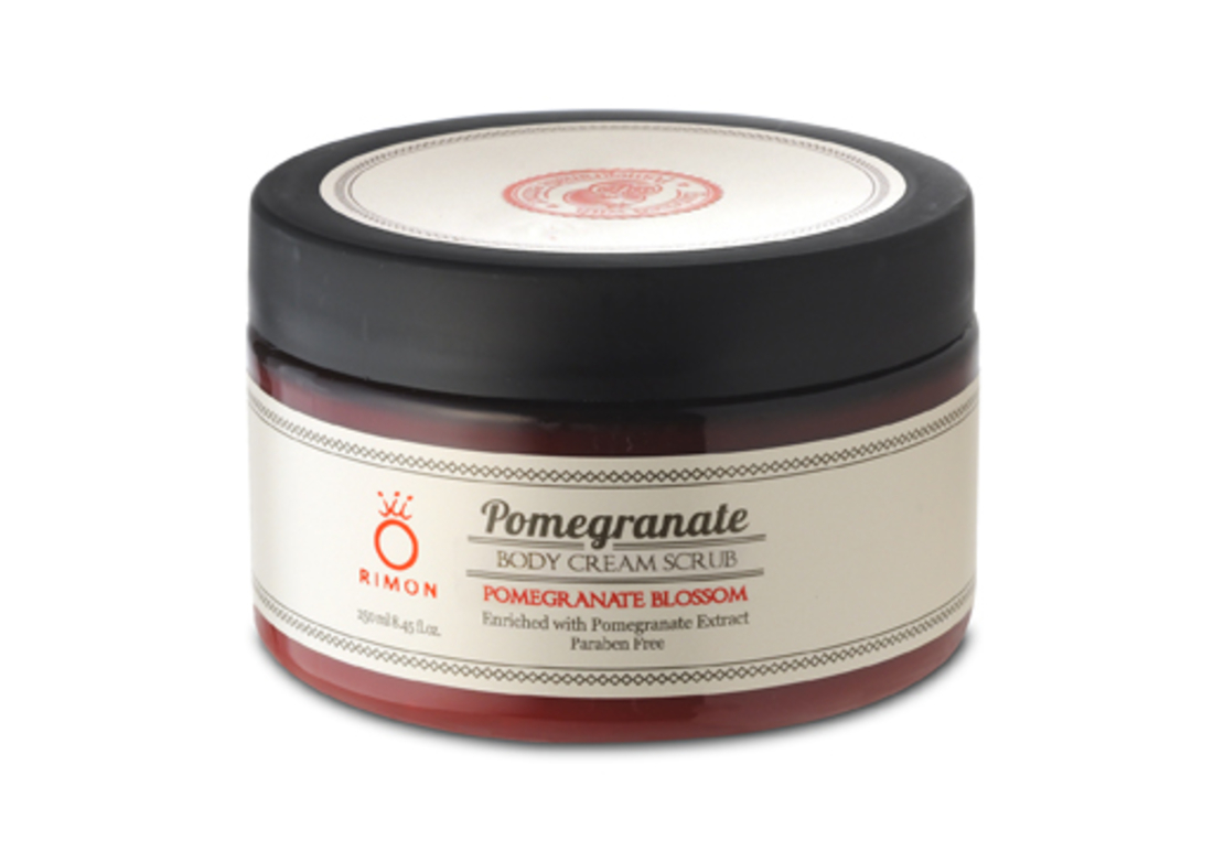 Body Scrub Enriched with pomegranate extracts