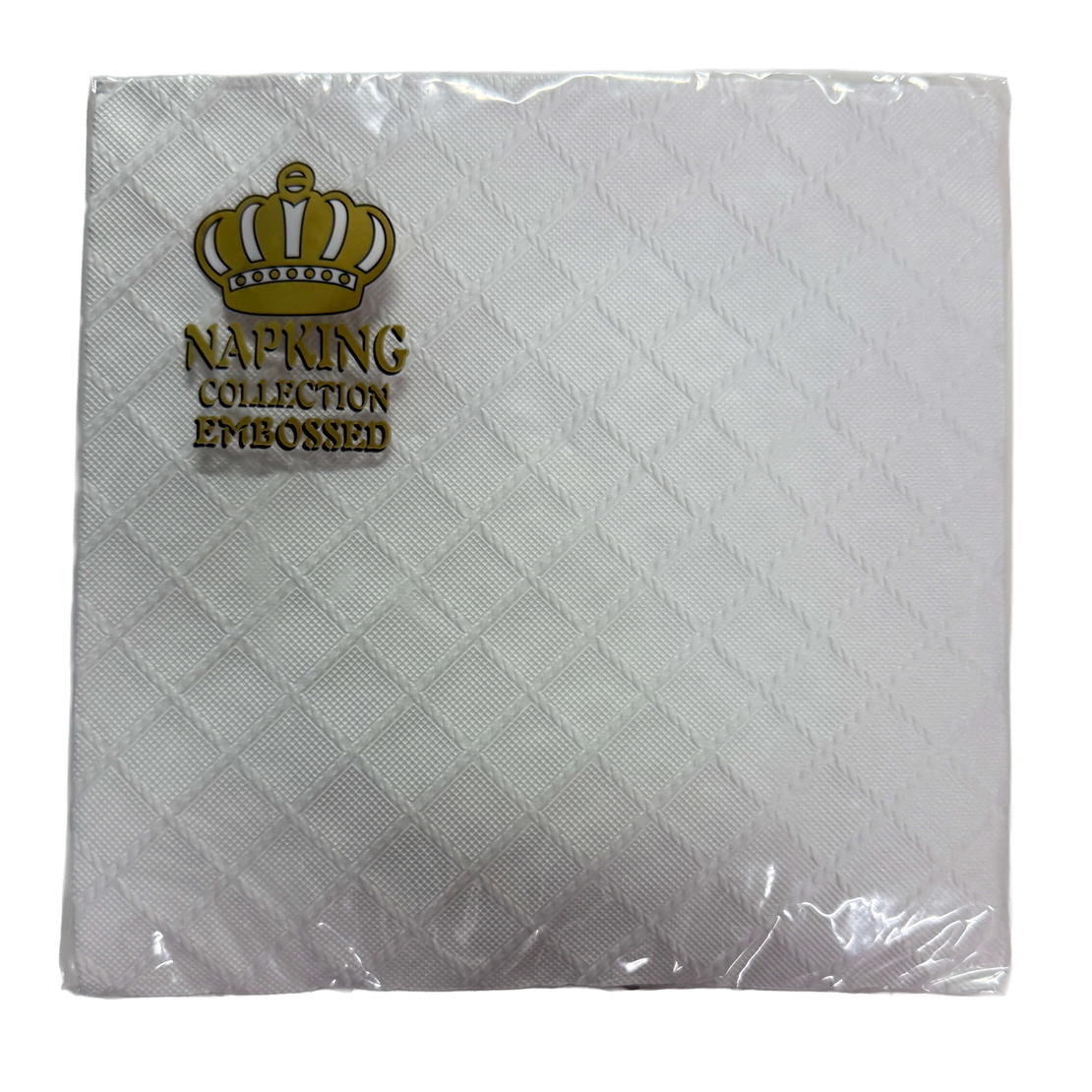 מפיות נייר Napking Collection Embossed – דגם לבן קלאסי