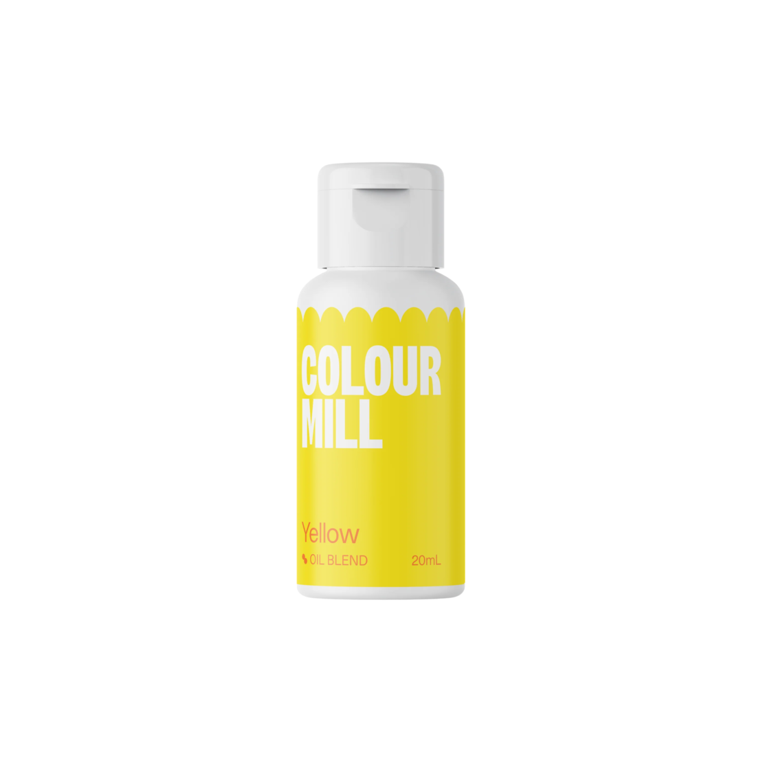 צבע מאכל ג'ל לשוקולד Colour Mill צהוב Yellow - כשר