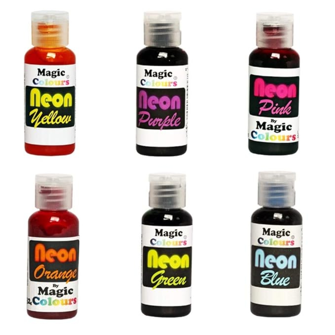 צבע מאכל בג'ל מטאלי Magic Colours