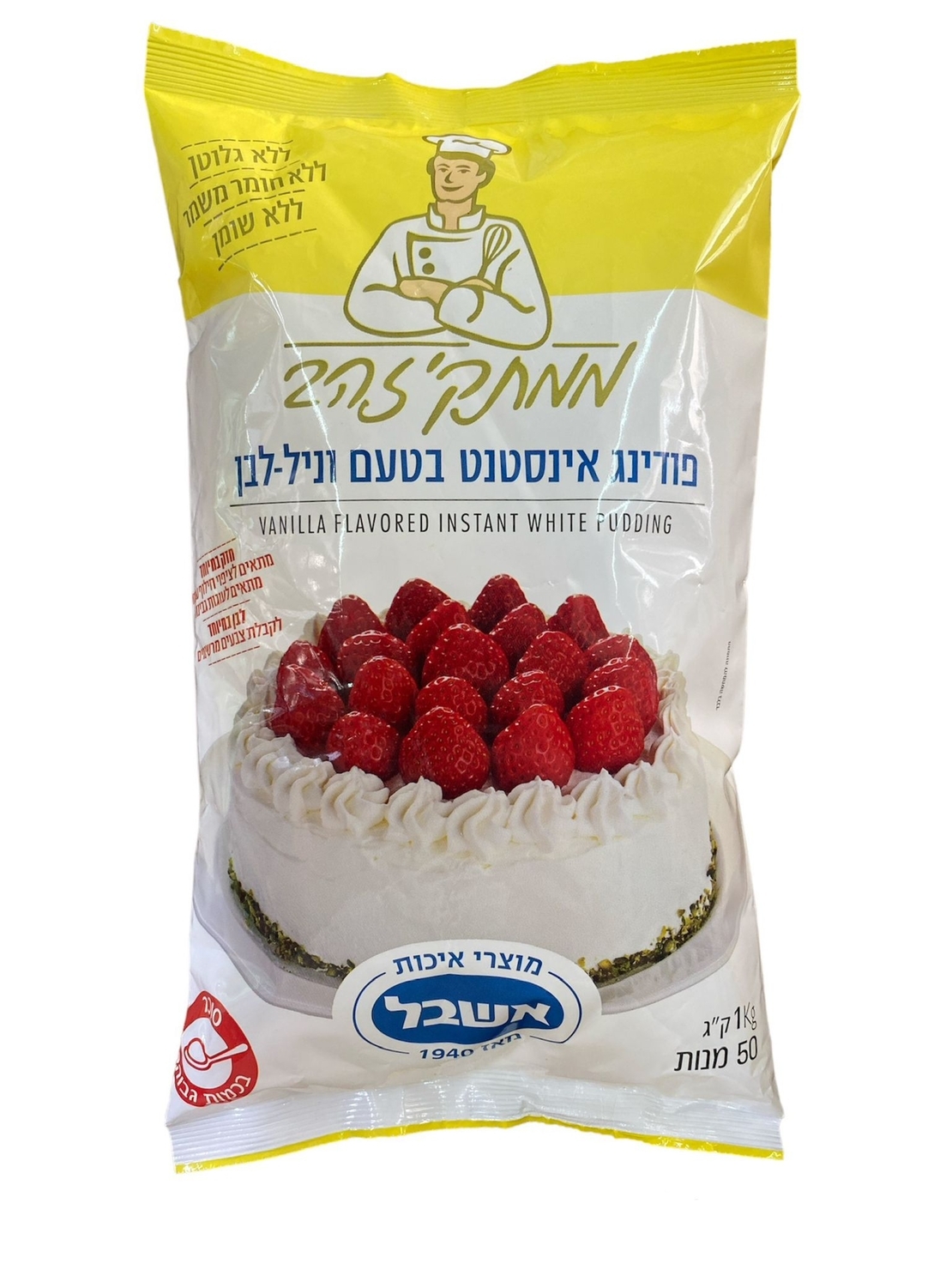 פודינג אינסטנט וניל 1 קילו