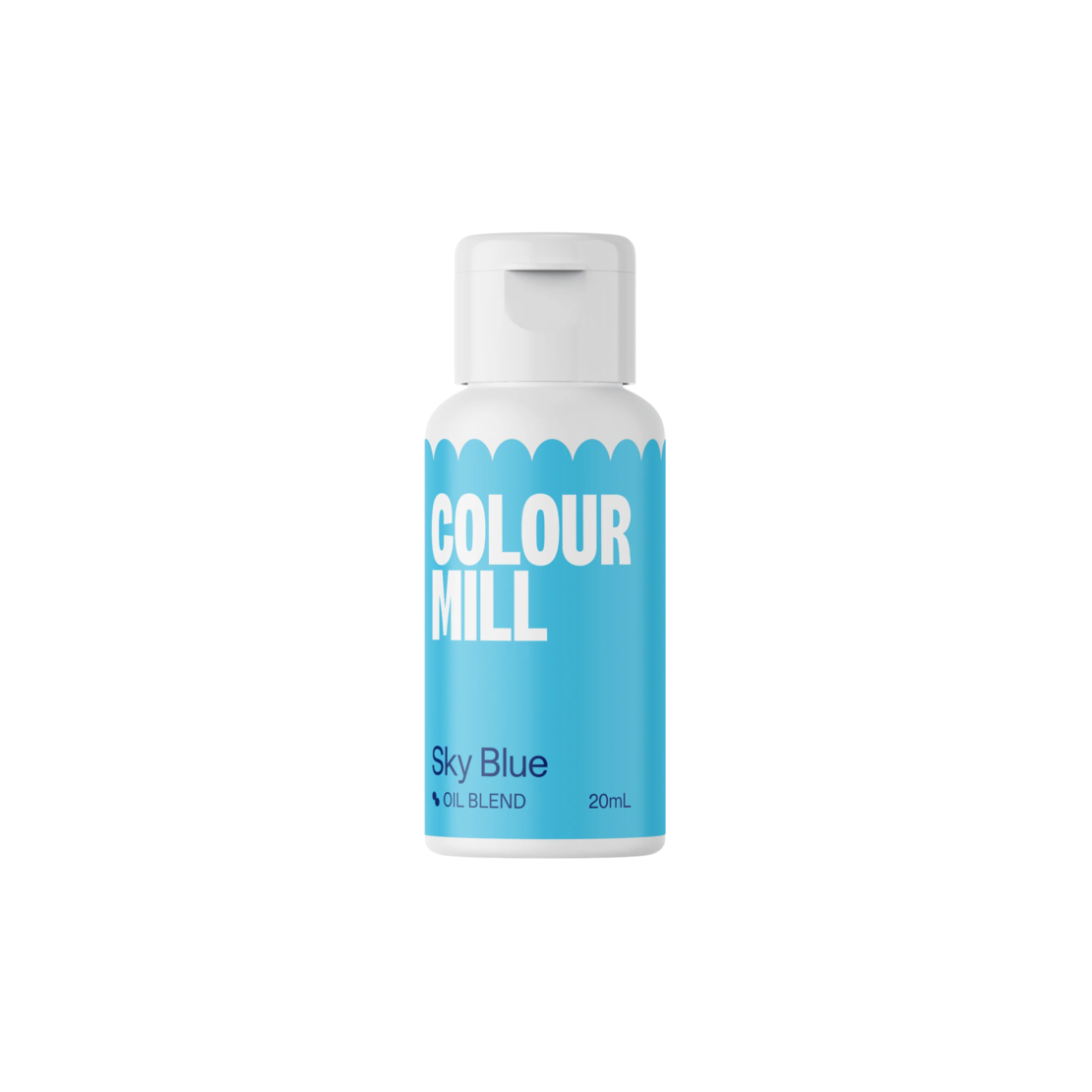 צבע מאכל ג'ל לשוקולד Colour Mill כחול שמיים Sky Blue - כשר