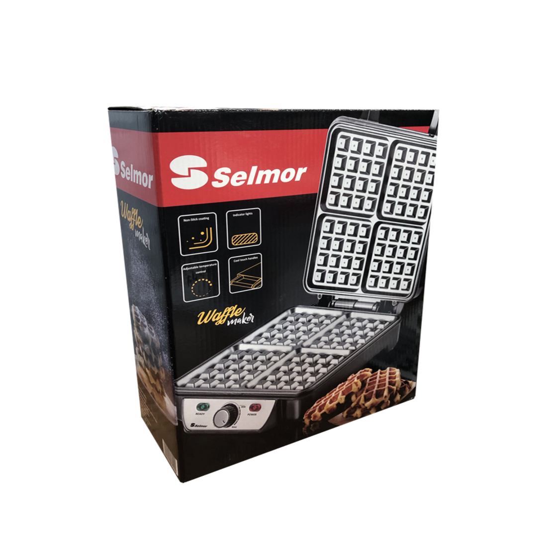 מכשיר להכנת וופל בלגי של המותג Selmor