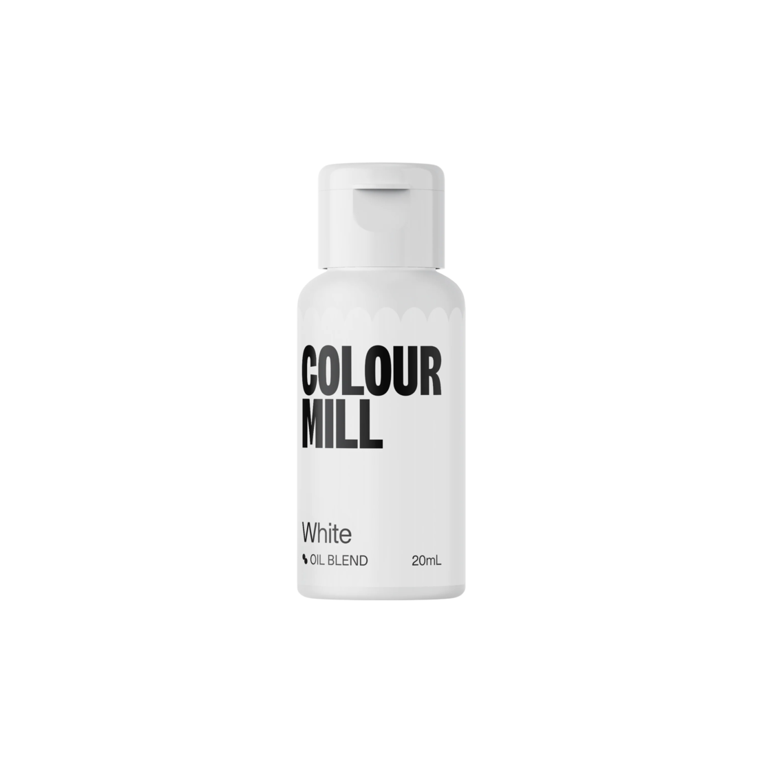 צבע מאכל ג'ל לשוקולד Colour Mill לבן White - כשר