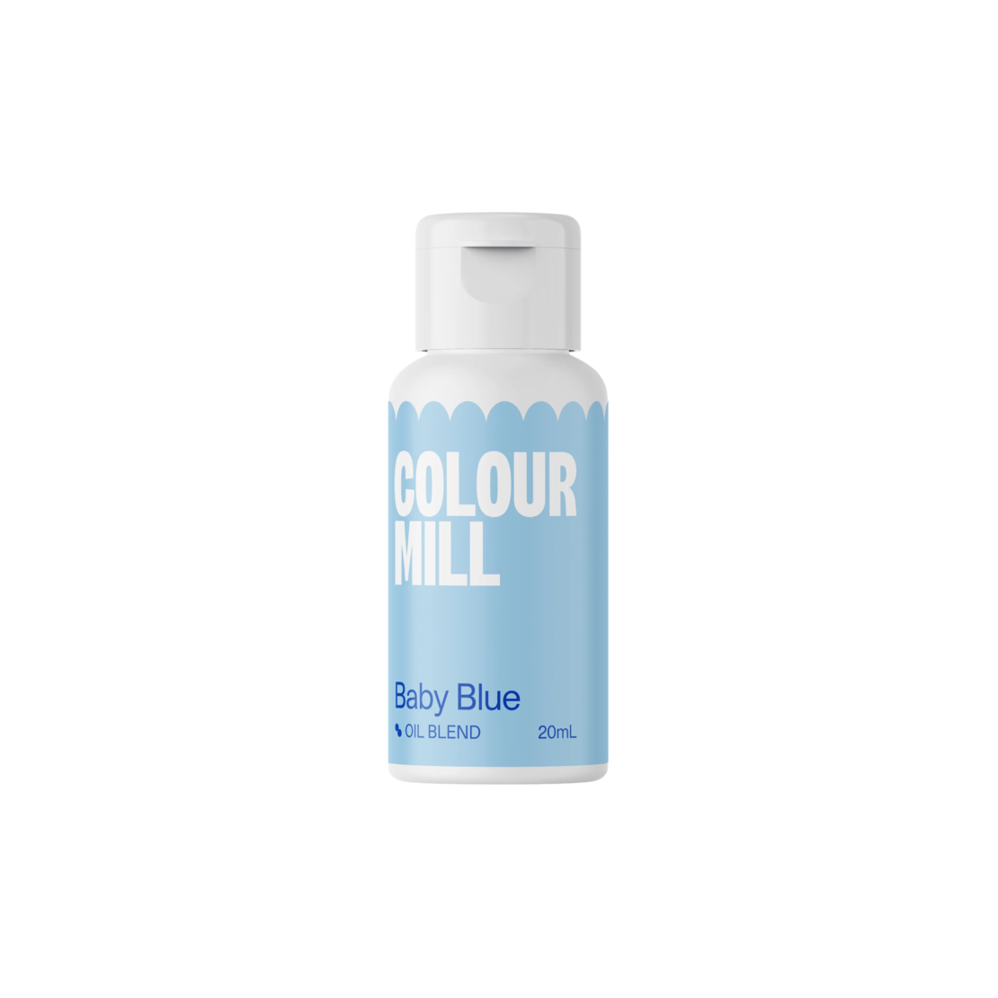 צבע מאכל ג'ל לשוקולד Colour Mill כחול תינוק Baby Blue - כשר