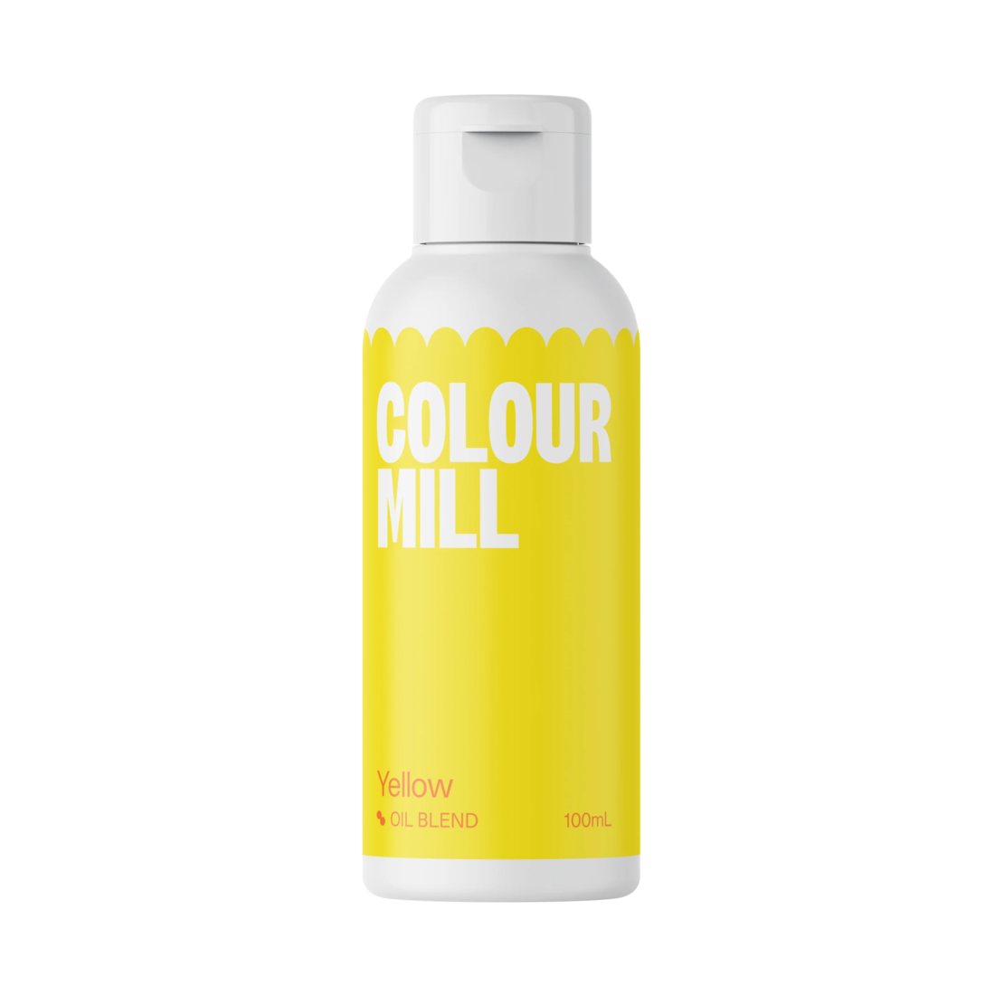 צבע מאכל ג'ל לשוקולד Colour Mill צהוב Yellow - כשר - 100 מ״ל