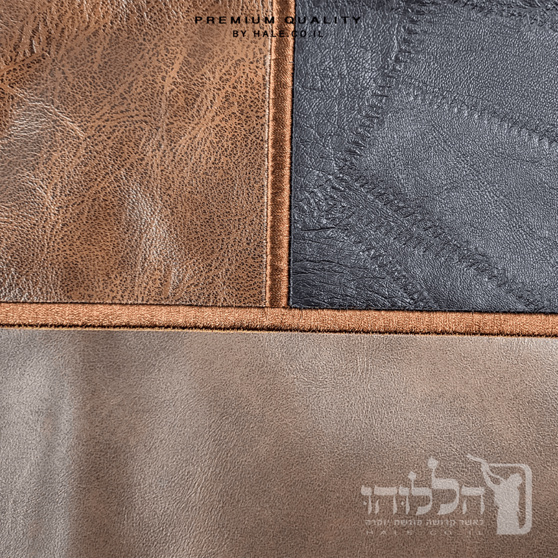 סט כיסוי לטלית ותפילין – דגם חומה  212