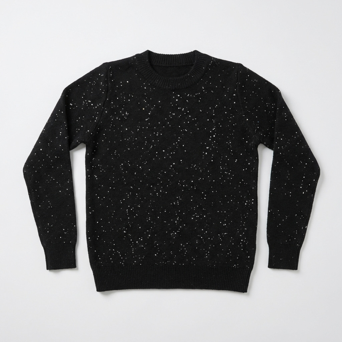 סוודר שחור נינה