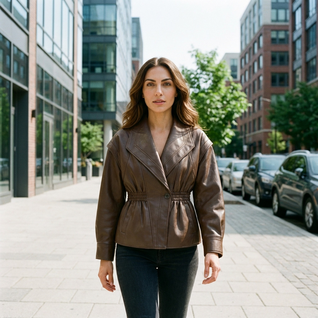 ג'קט עור אלי