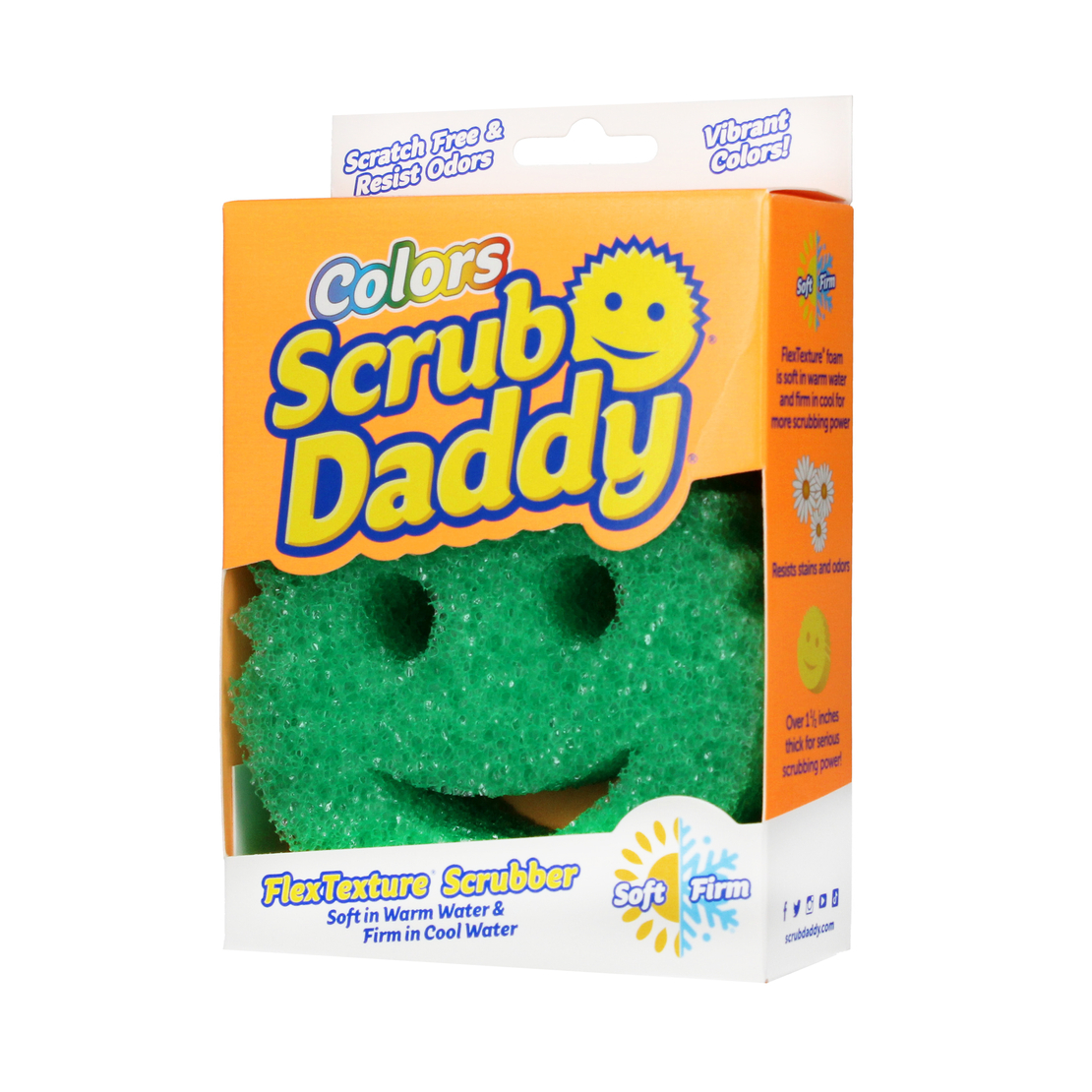 ספוג ניקוי Scrub Daddy בשלושה צבעים