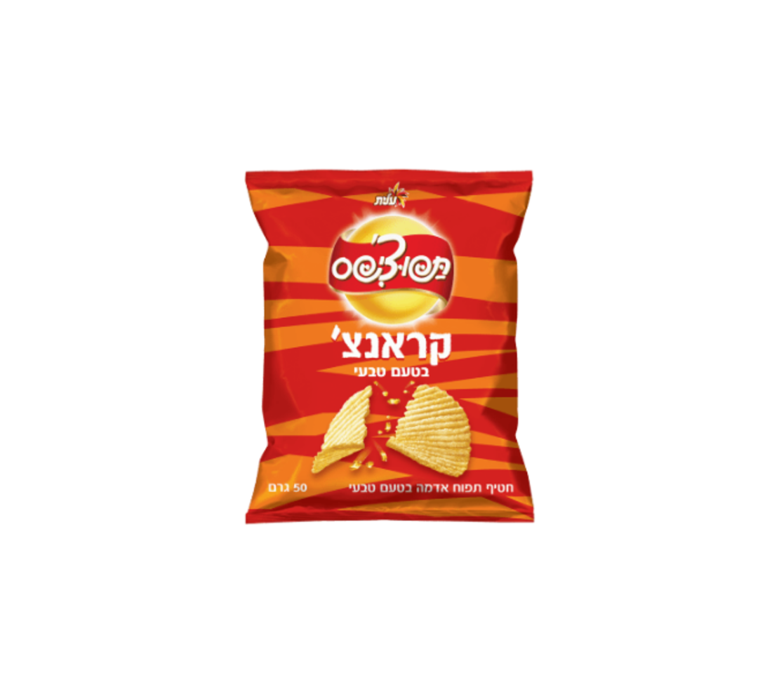 תפוצ׳יפס קראנצ׳ בטעם טבעי
