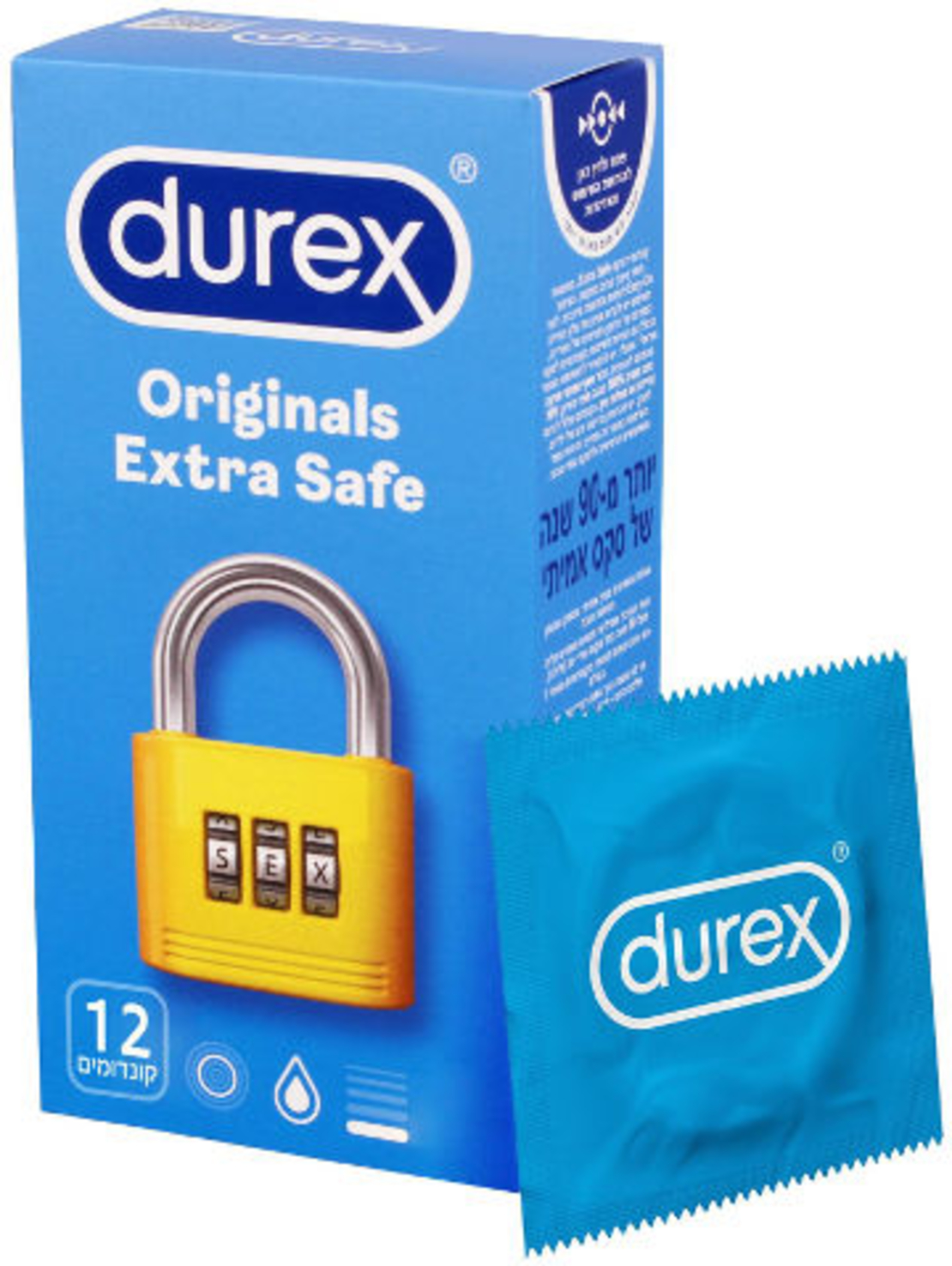 קונדומים 3 יח' Extra Safe