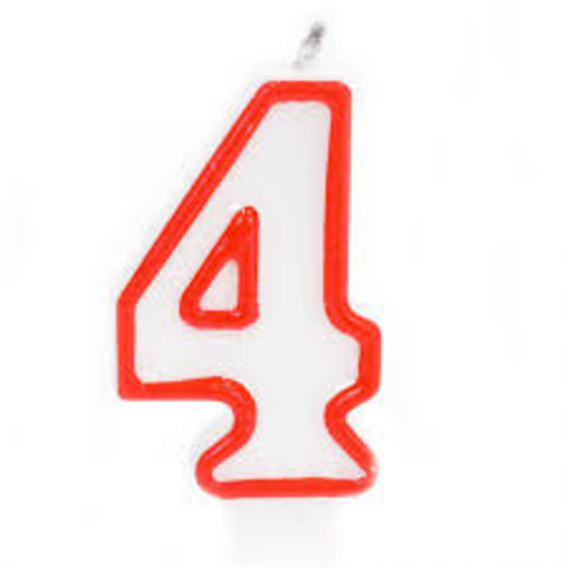 נר של הספרה 4