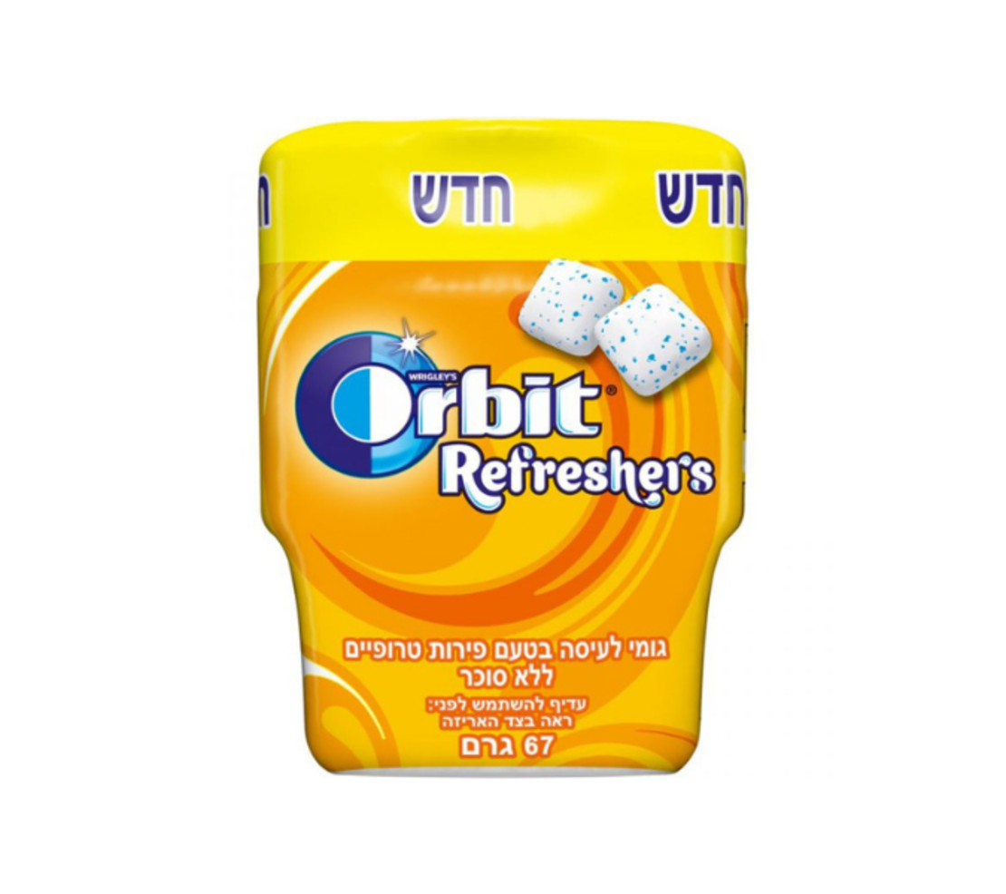 אורביט רפרש בטעם פירות טרופייות