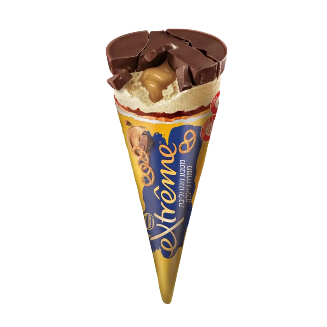 Nestlé Extreme  מטבע נוגט וליבת ממרח בייגלה
