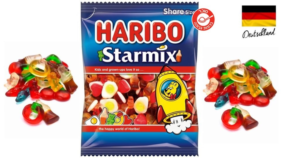 גומי הריבו עם מרשמלו בטעמי פירות