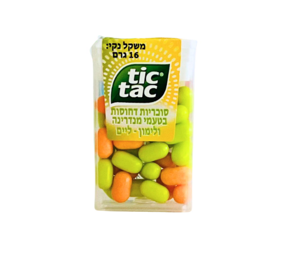 טיק טק מיקס מנדרינה ולימון - ליים