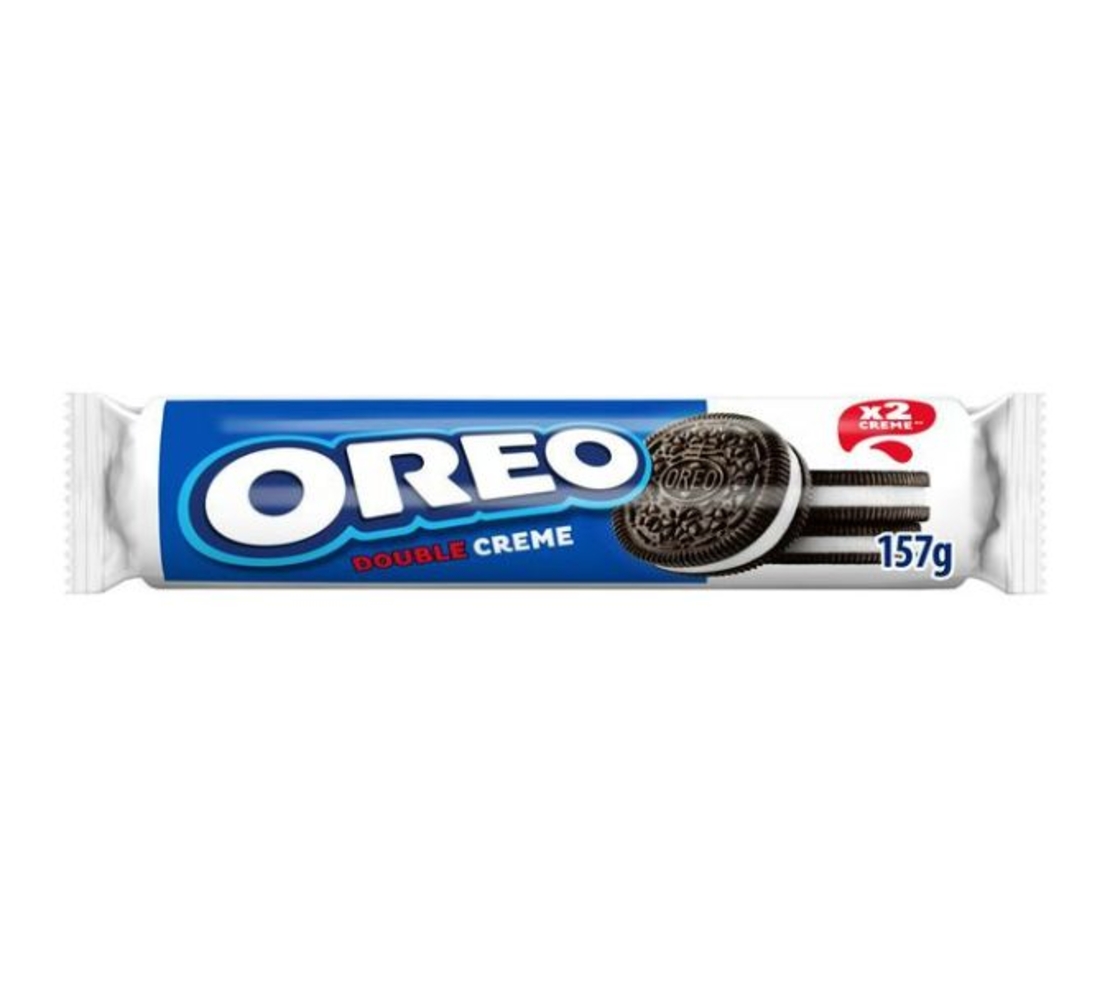 אוראו עוגיות ביסקוויט קקאו וניל DOUBLE CREME