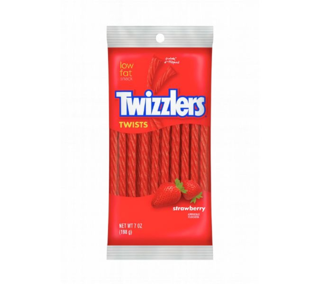 ממתק בטעם תות Twizzlers