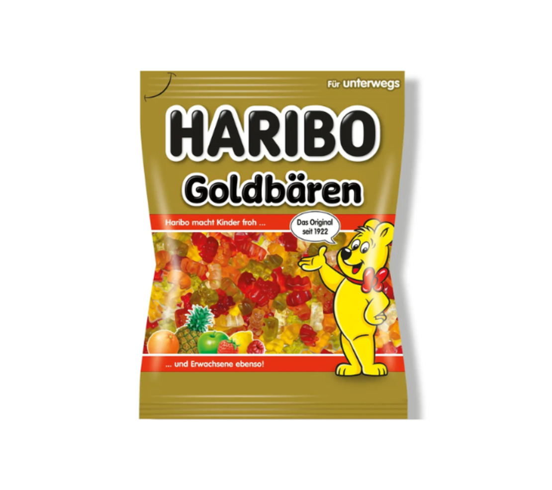 הריבו בטעמי פירות בצורת דובונים Goldbaren