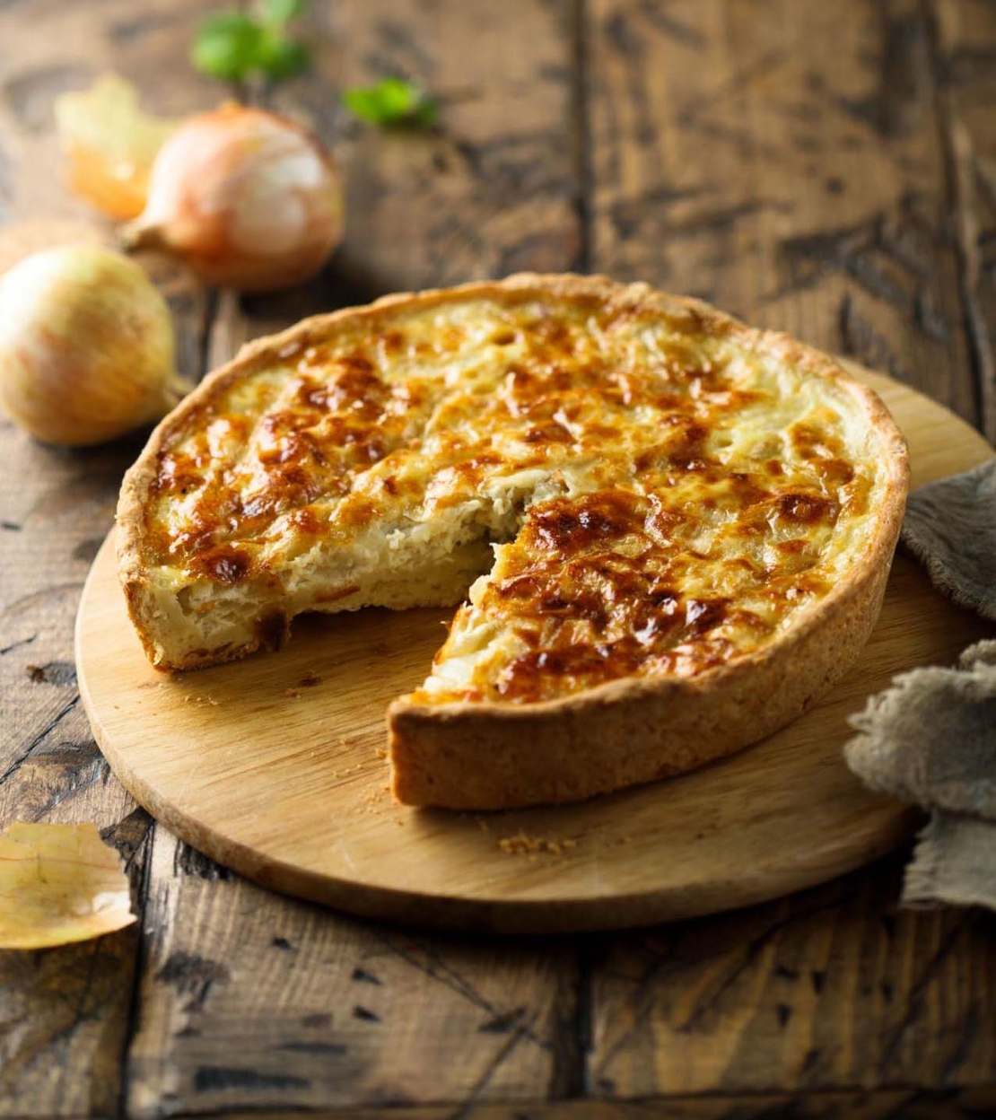 Caramelized Onion Quiche