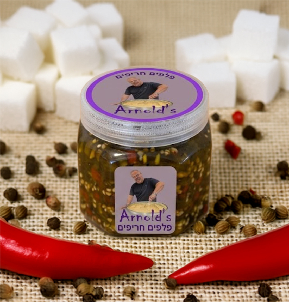 ריבת פלפלים חריפים