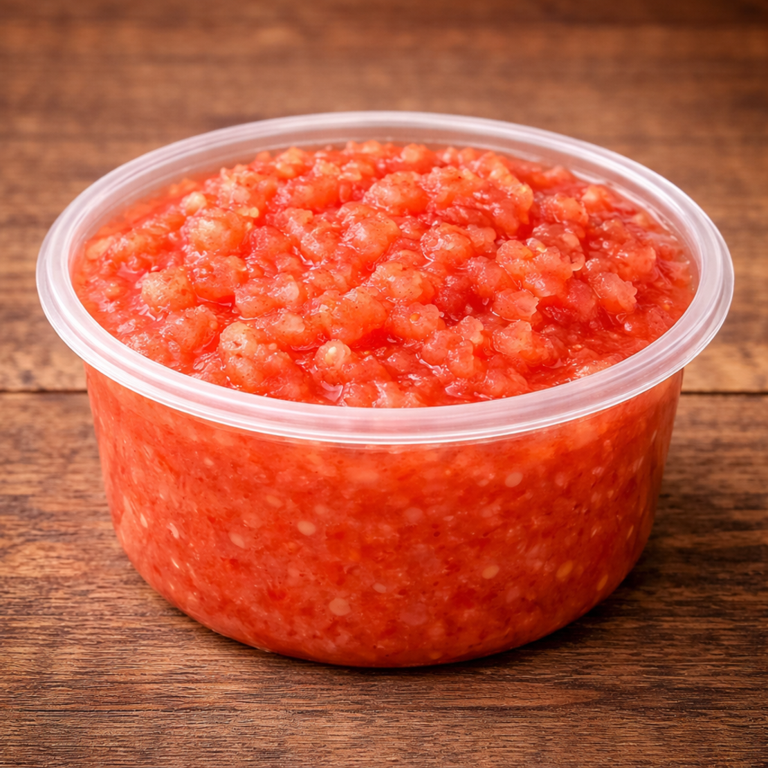 סלסה של עגבניה מרוסקת