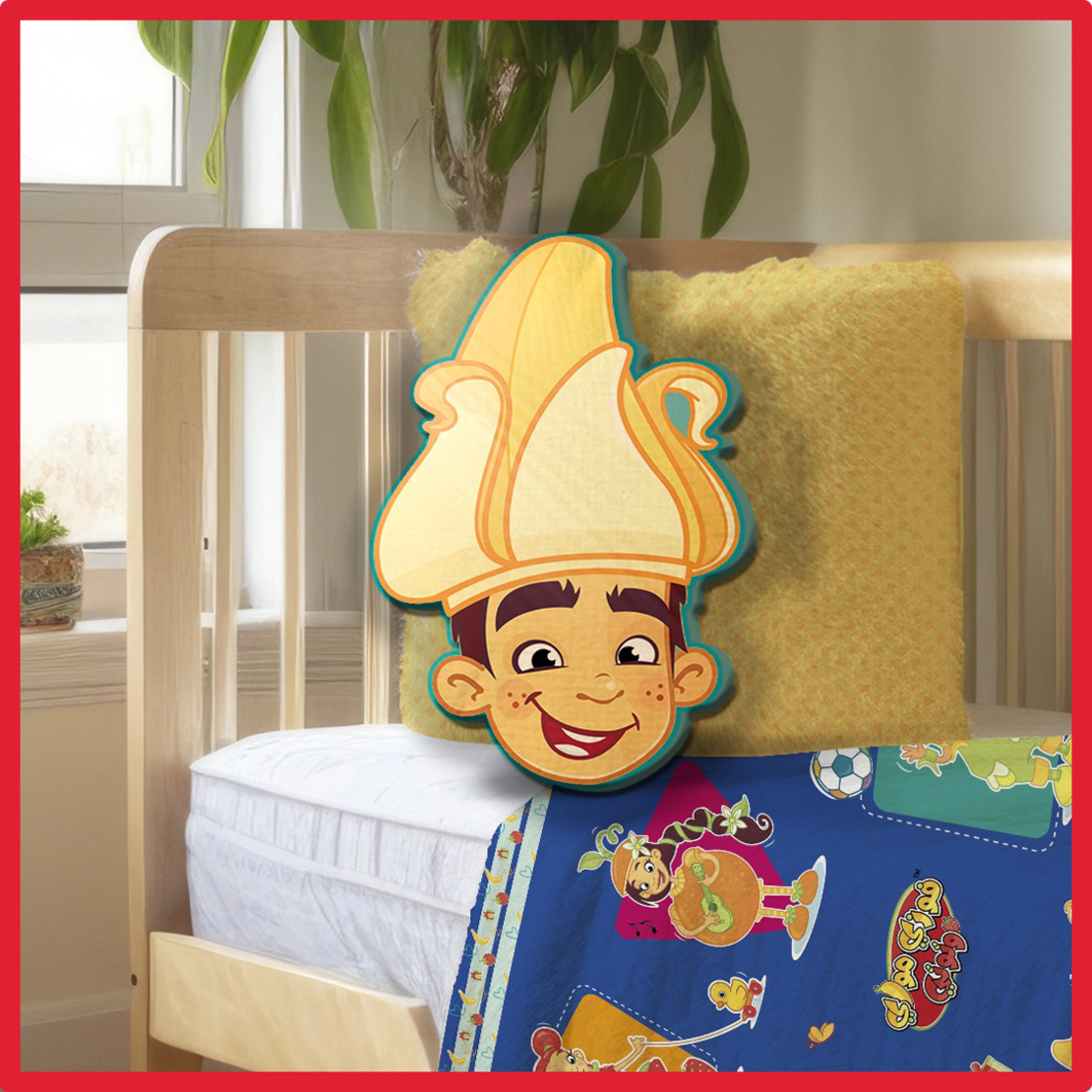 Fozi Mozi's Bed Pillow وسادة فوزي موزي